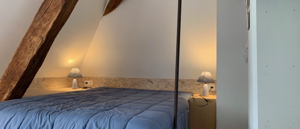 Chambre mansardée … Nouvel aménagement !